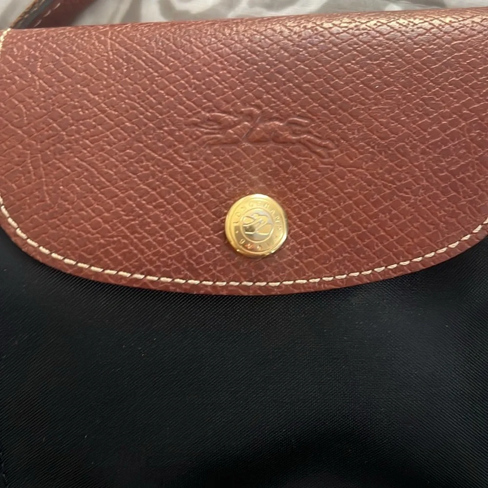 Black small long champ bag - Picture 2 of 4